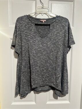 Juicy Couture Heathered Gray Short Sleeve Tee